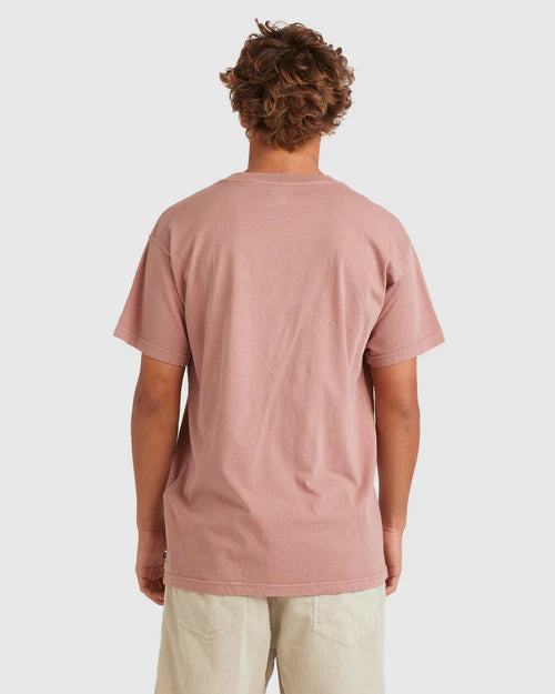BILLABONG PREMIUM WAVE WASH TEE - DUSTY ROSE - BUY 2 FOR $60