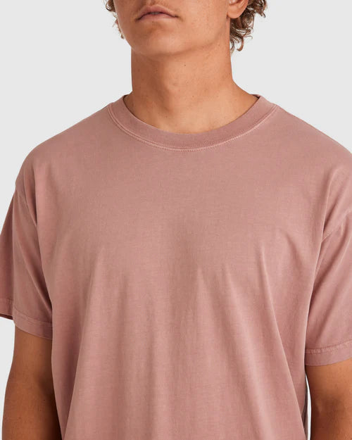 BILLABONG PREMIUM WAVE WASH TEE - DUSTY ROSE - BUY 2 FOR $60