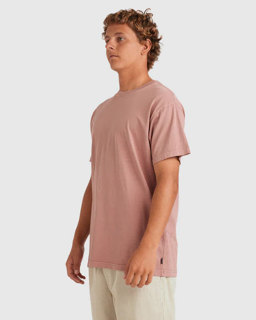 BILLABONG PREMIUM WAVE WASH TEE - DUSTY ROSE - BUY 2 FOR $60