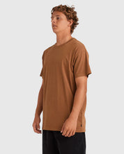 BILLABONG PREMIUM WAVE WASH TEE - TOBACCO - BUY 2 FOR $60