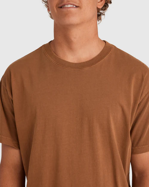 BILLABONG PREMIUM WAVE WASH TEE - TOBACCO - BUY 2 FOR $60