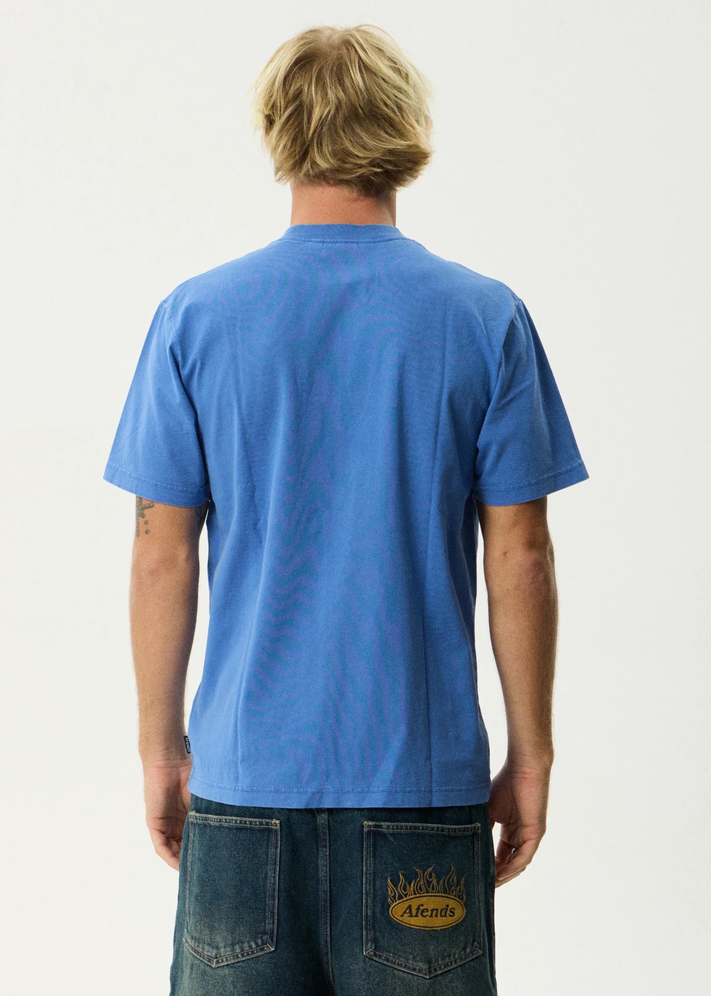 AFENDS PAINTER RETRO TEE – RECYCLED COTTON GRAPHIC T-SHIRT BY JULIAN DURON