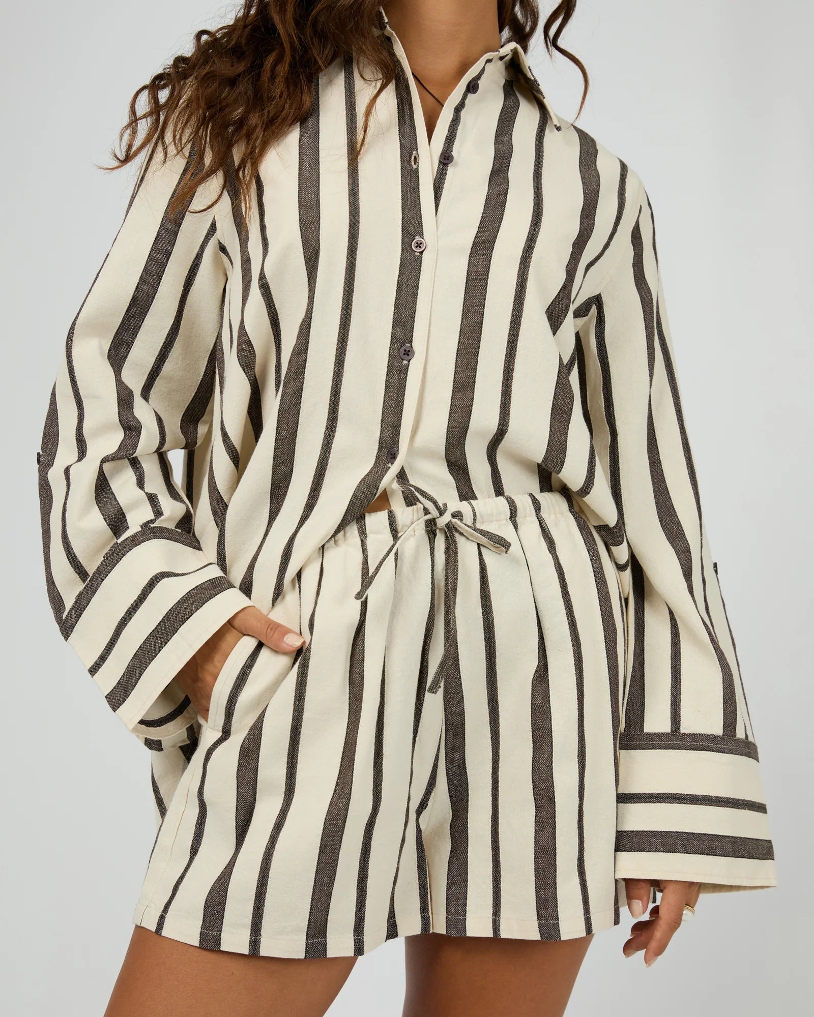 AAE ROSA STRIPE SHIRT