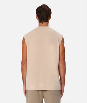 INDUSTRIE THE FREEMAN SLEEVELESS TEE - DUNE