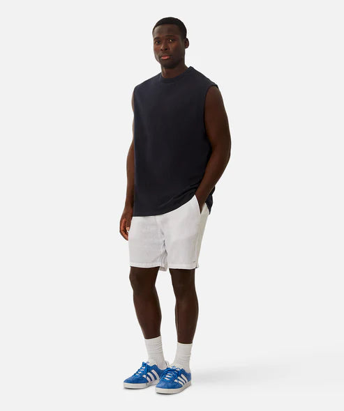 INDUSTRIE THE DEL SUR SLEEVELESS TEE - OD DARK NAVY