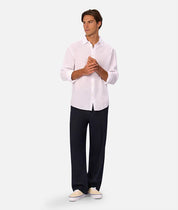 INDUSTRIE THE ST MARTINS LONG SLEEVE LINEN SHIRT - WINTER WHITE