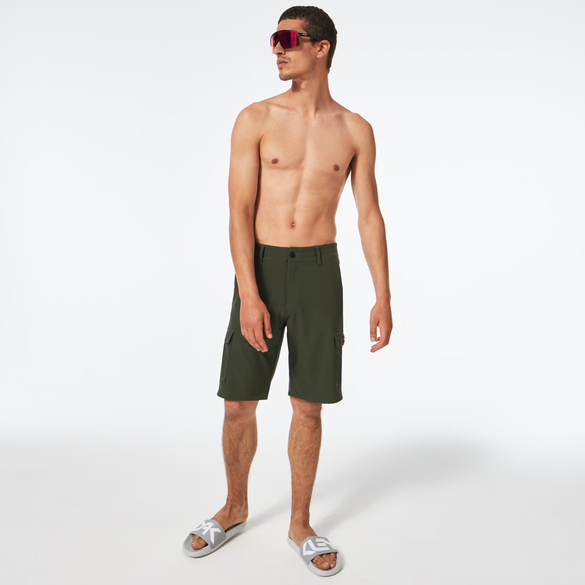 OAKLEY B1B CARGO HYBRID SHORT - DARK BRUSH