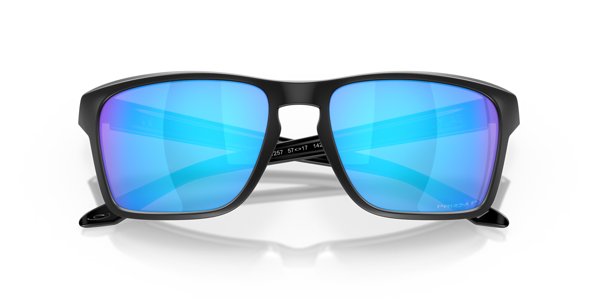 OAKLEY SYLAS MATTE BLACK W/ PRIZM SAPHIRE POLARIZED