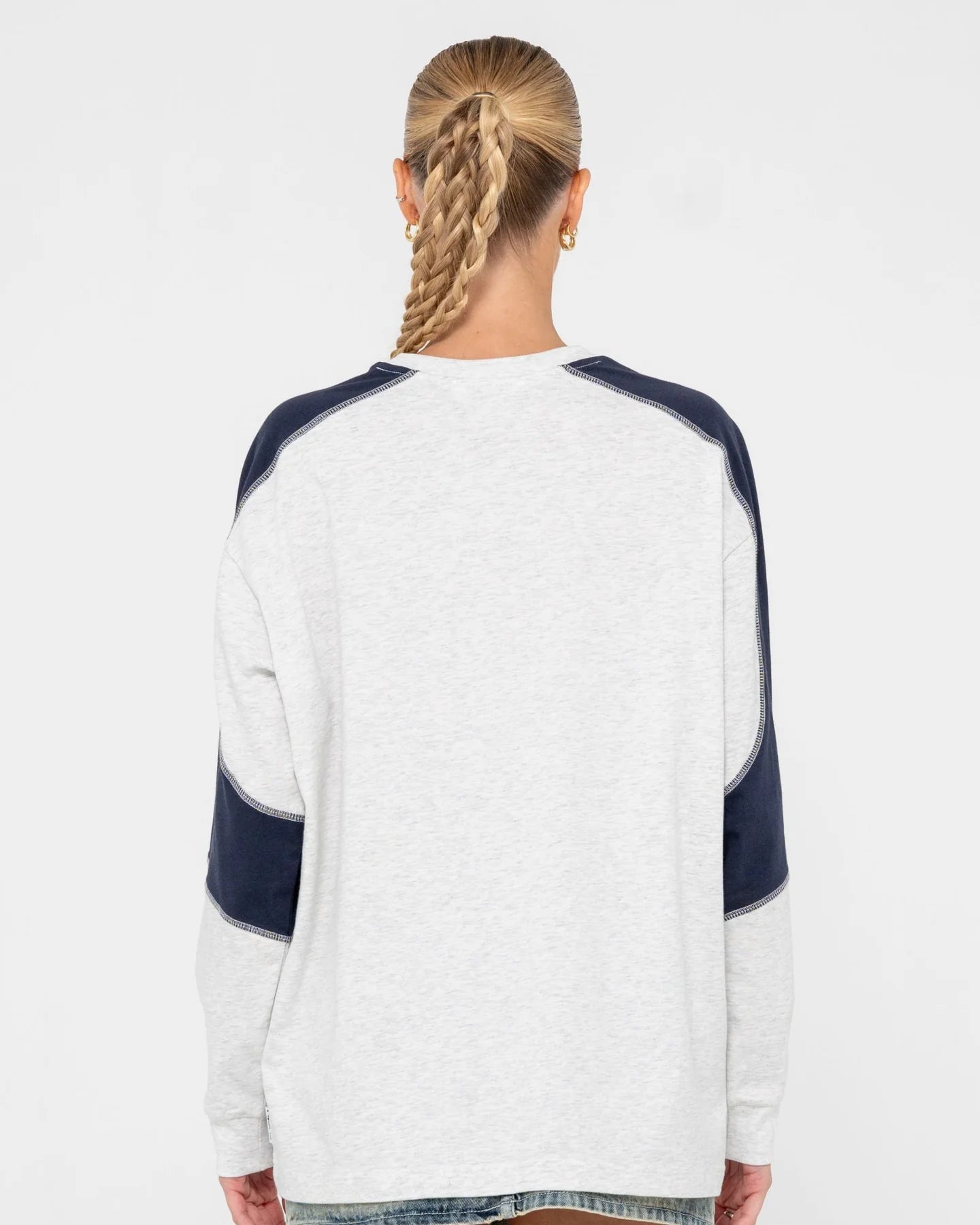 RUSTY TIMMY TARGET CONTRAST L/S TEE