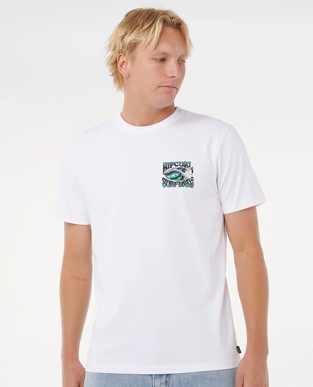 RIP CURL HAZED AND TUBED TEE