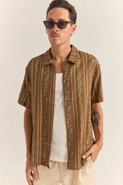 RHYTHM PAISLEY STRIPE SS SHIRT