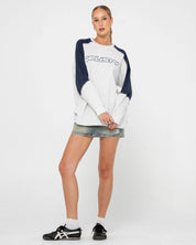 RUSTY TIMMY TARGET CONTRAST L/S TEE