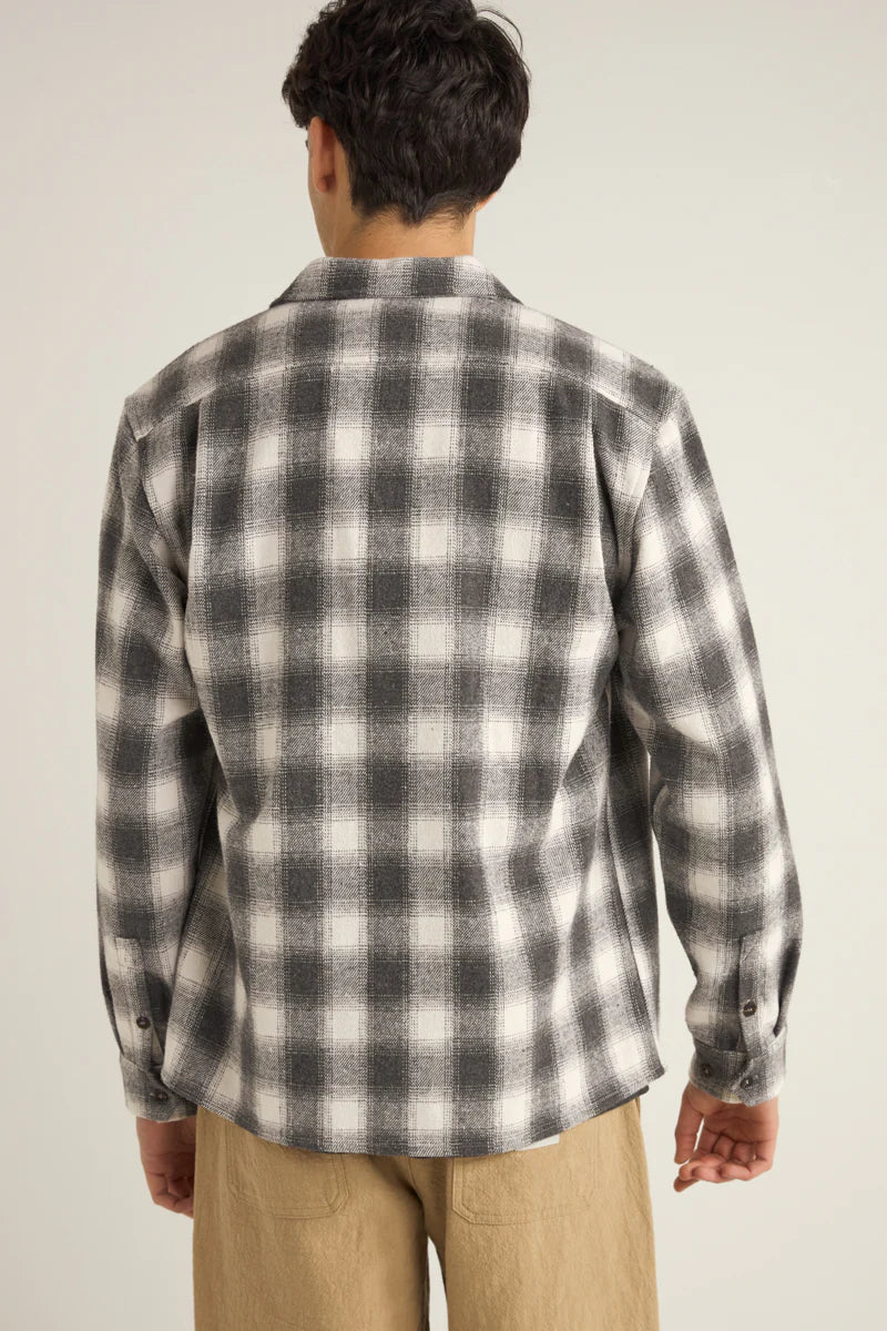 RHYTHM PLAID LS FLANNEL SHIRT