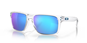OAKLEY HOOLBROOK XL POLISHED CLEAR W/PRIZM SAPPHR IRID POL