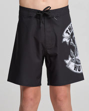 HUEYS ANCHOR BONES YOUTH 14" BOARDSHORT