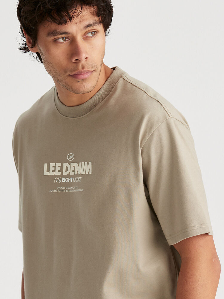 LEE EIGHTY-NINE BAGGY TEE