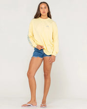 RUSTY PLAY IT SAFE L/S TEE
