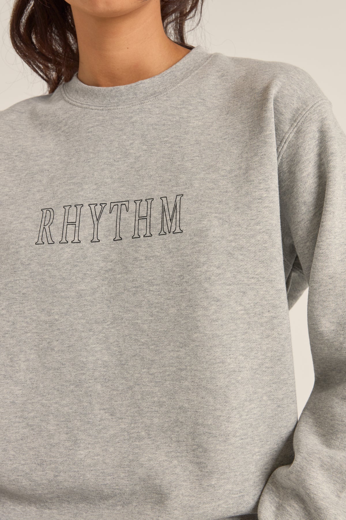 RHYTHM FLAGSHIP BOYFRIEND FLEECE CREW