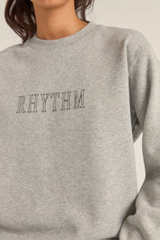 RHYTHM FLAGSHIP BOYFRIEND FLEECE CREW