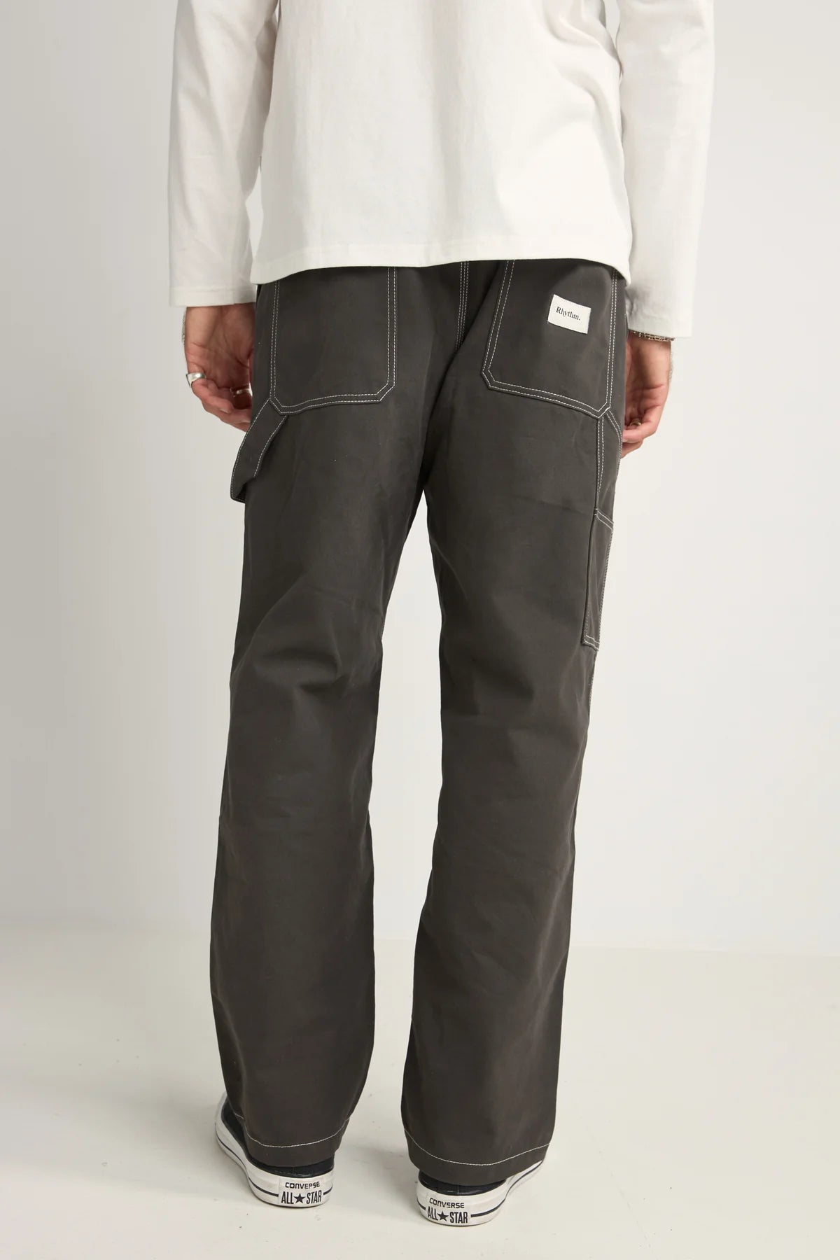 RHYTHM CONTRAST STITCH CARPENTER PANT