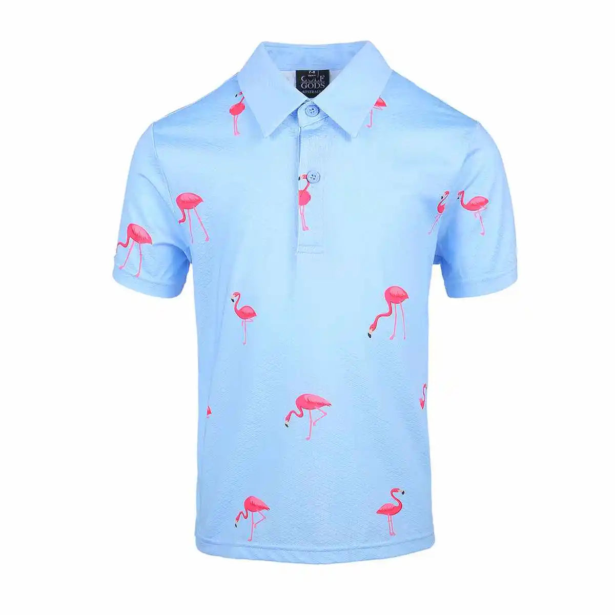 GOLF GODS KIDS FLAMINGO GOLF POLO