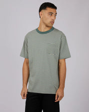 SILENT THEORY ROLLER STRIPE TEE