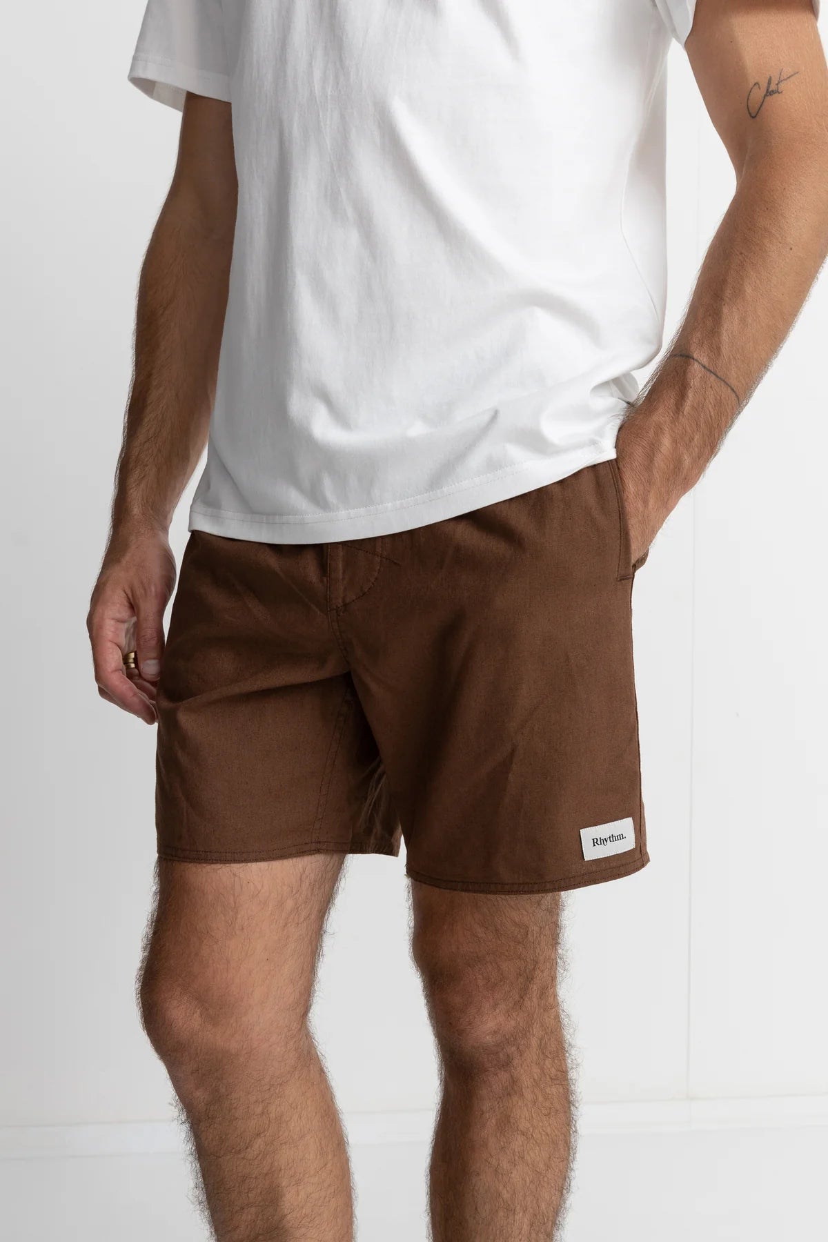 RHYTHM CLASSIC LINEN JAM CHOCOLATE