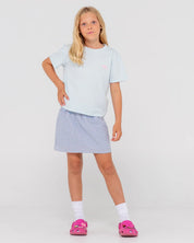 RUSTY HIBISCUS OVERSIZED TEE GIRLS