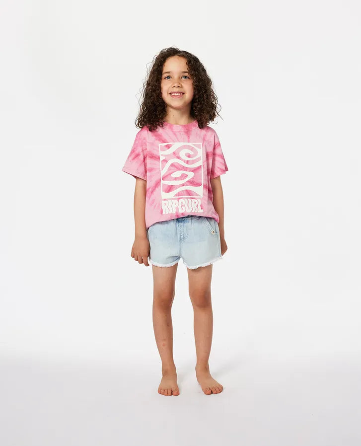 RIPCURL SUNKISSED TIE DYE TEE GIRL