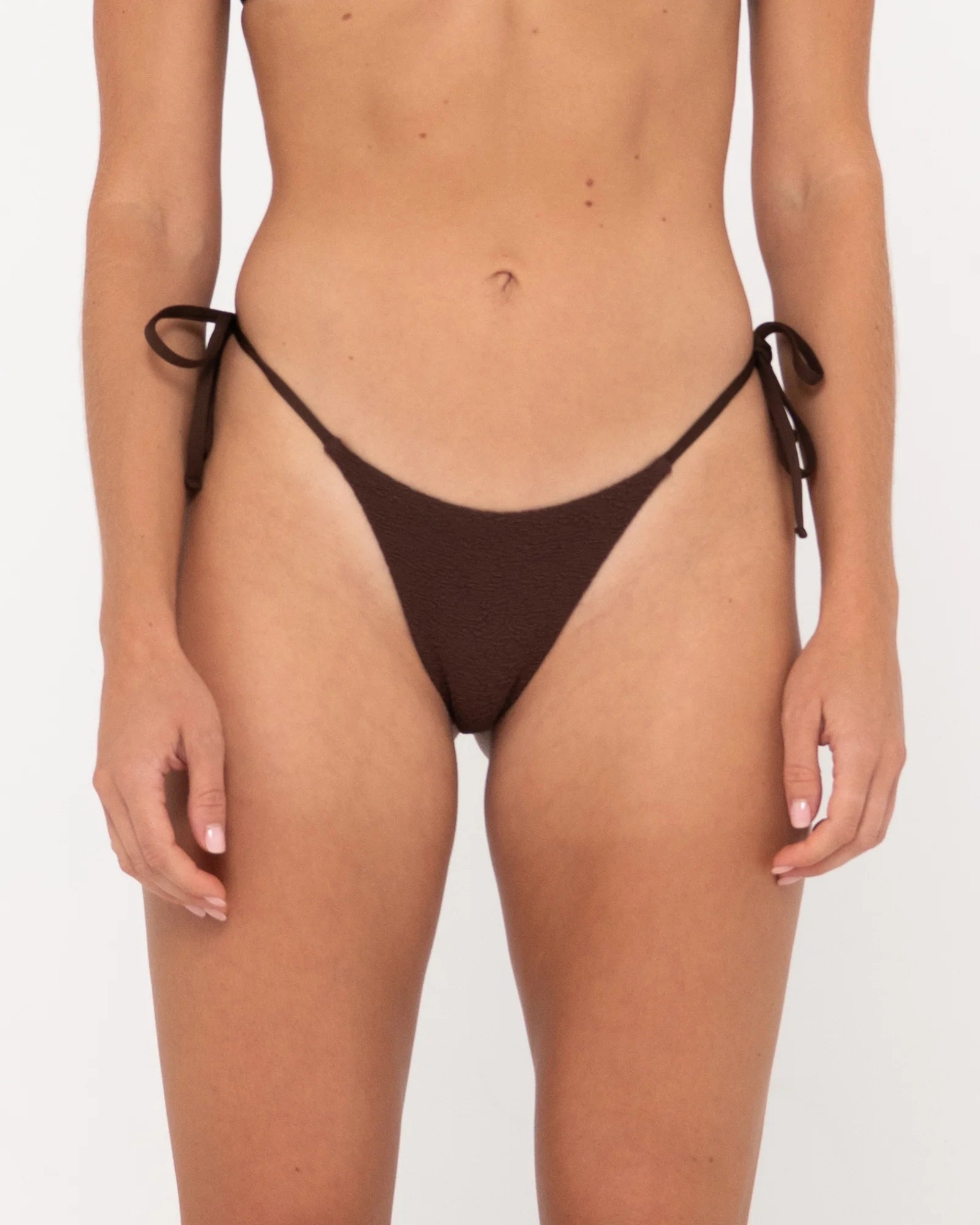 RUSTY SANDALWOOD BRAZILIAN TIES BIKINI