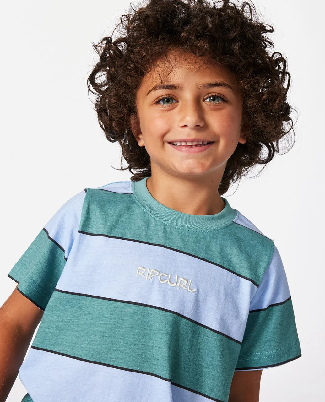 RIP CURL GROM ENGERGY STRIPE TEE