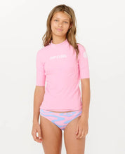 RIPCURL CLASSIC SURF SHORT SLEEVE RASH VEST GIRLS