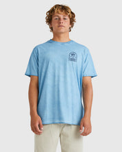 BILLABONG BIG WAVE SHAZZA TEE - BLUE WASH