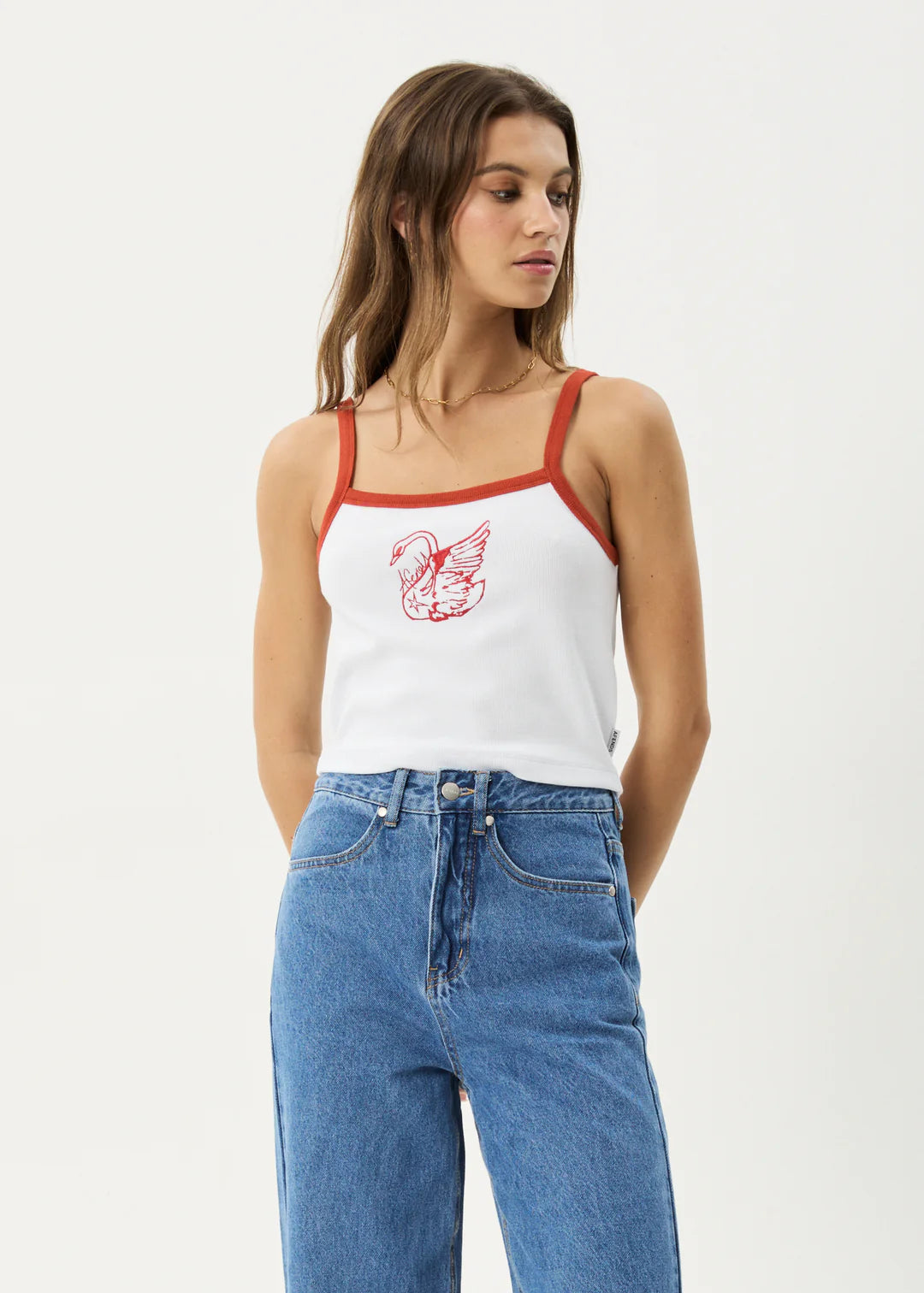 AFENDS CYGNET RIB SINGLET
