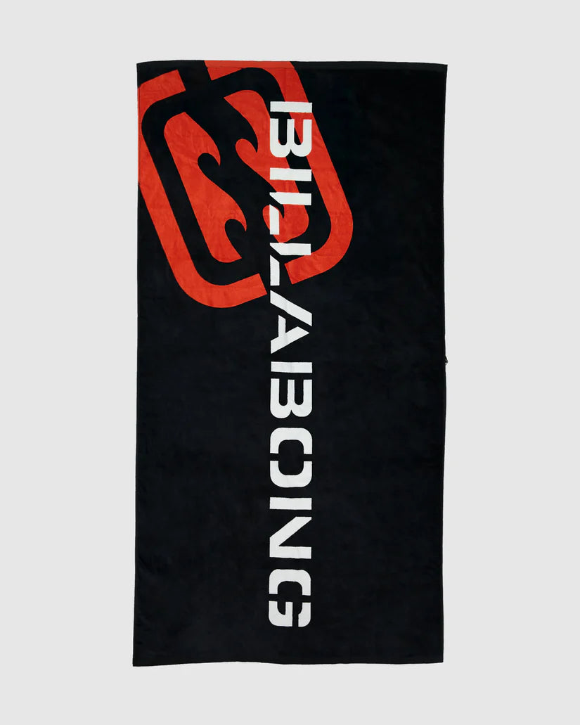 BILLABONG BRACKET WAVE TOWEL BLACK