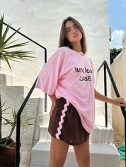 LUNA LANE THE KIMI SKIRT CHOCOLATE