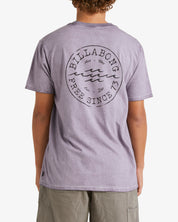 BILLABONG BIG WAVE DAZ TEE PURLE ASH