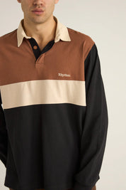 RHYTHM HAYES LS RUGBY POLO