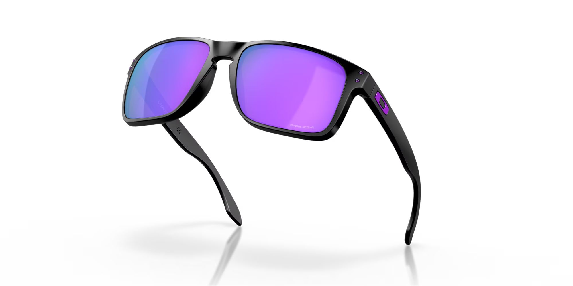 OAKLEY HOLBROOK XL MATTE BLACK W/ PRIZM VIOLET