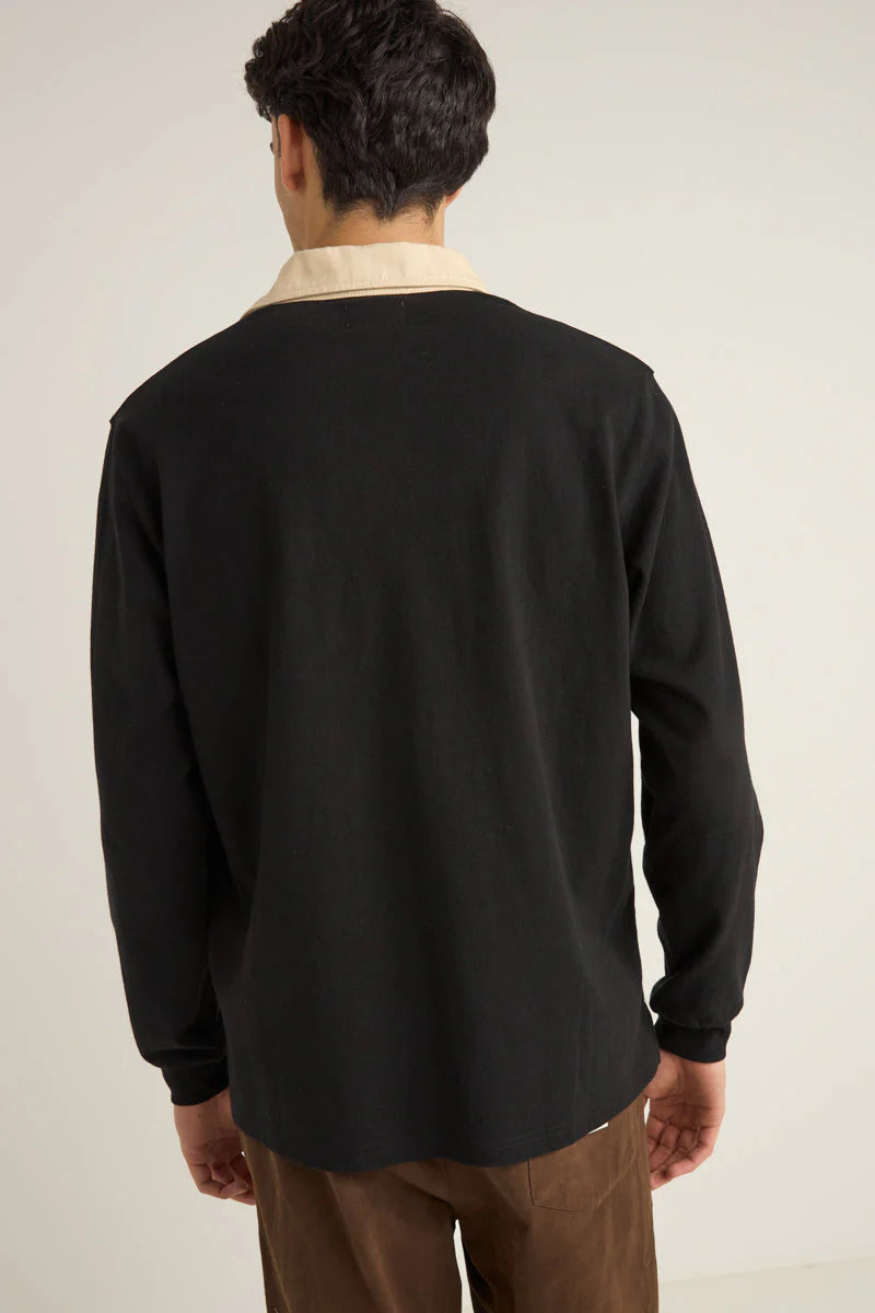 RHYTHM HAYES LS RUGBY POLO