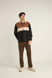 RHYTHM HAYES LS RUGBY POLO