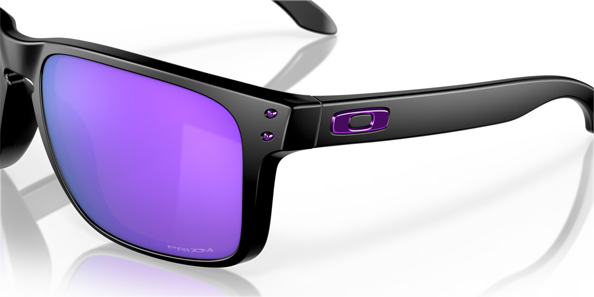 OAKLEY HOLBROOK XL MATTE BLACK W/ PRIZM VIOLET