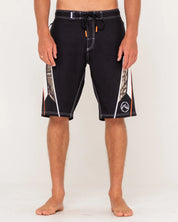 RUSTY CHOPPER TREED 22" PRINTED BOARDSHORT