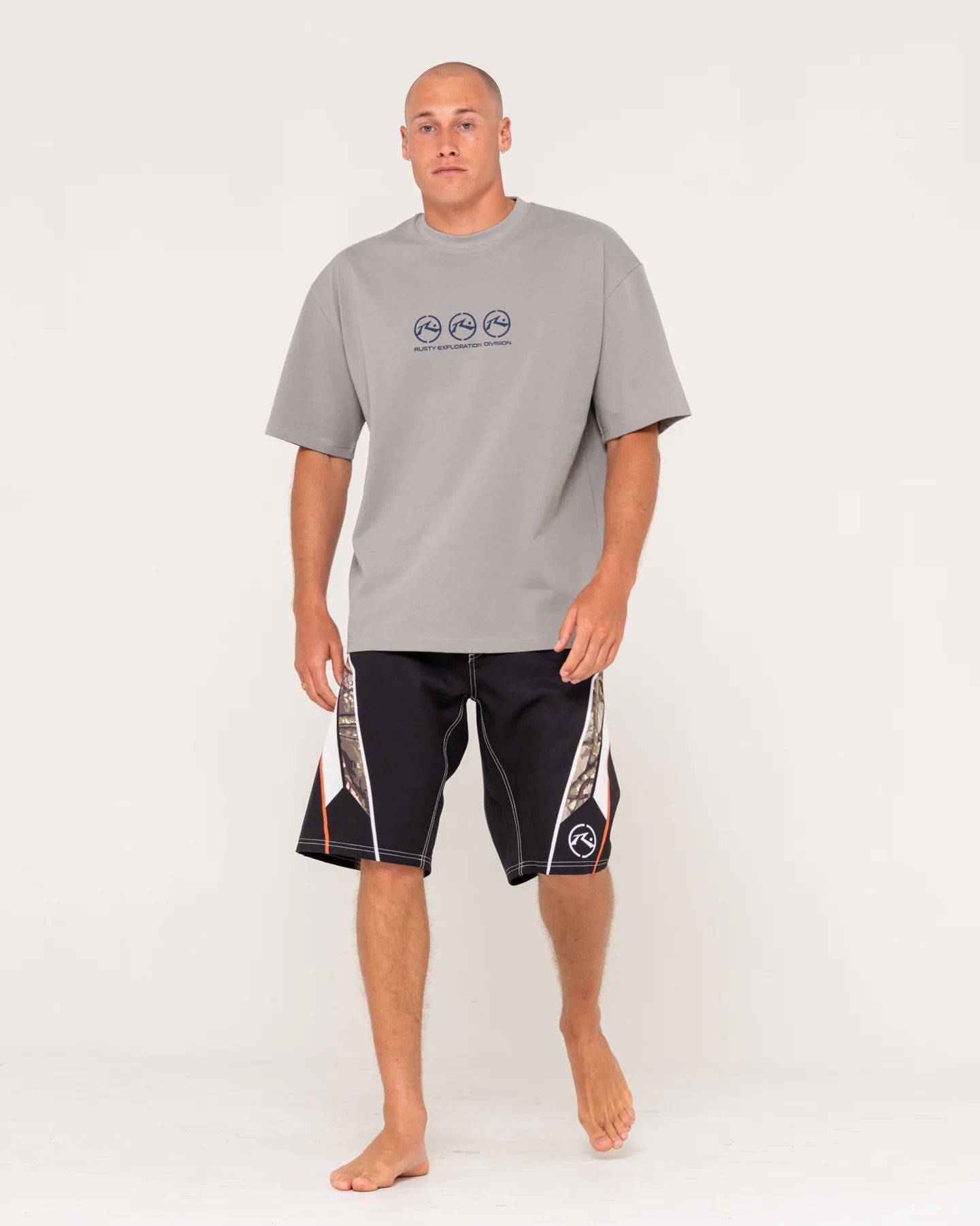 RUSTY CHOPPER TREED 22" PRINTED BOARDSHORT