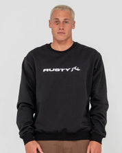 RUSTY VITAL 2.0 RUSTY CREW NECK FLEECE