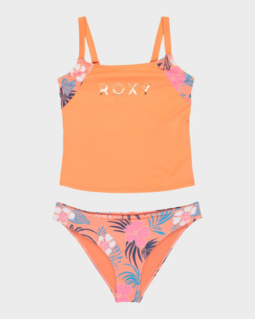 ROXY ACTIVE FLORAL RG TANKINI SET