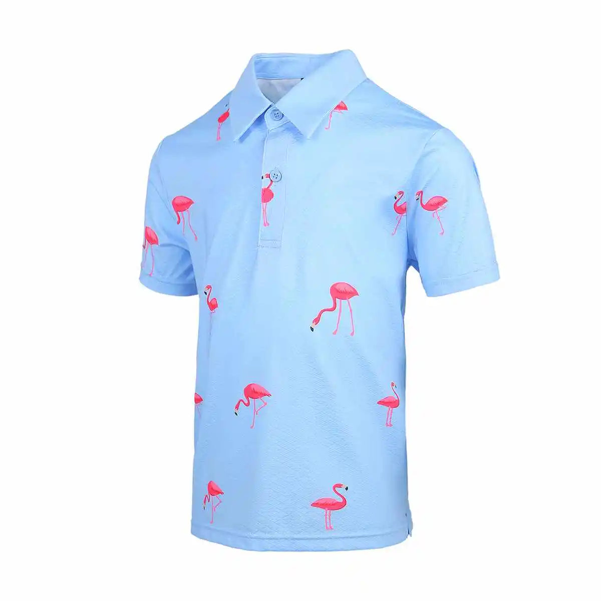 GOLF GODS KIDS FLAMINGO GOLF POLO