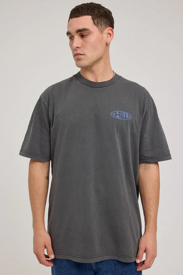 THRILLS SHADOW OVERSIZED MERCH FIT TEE