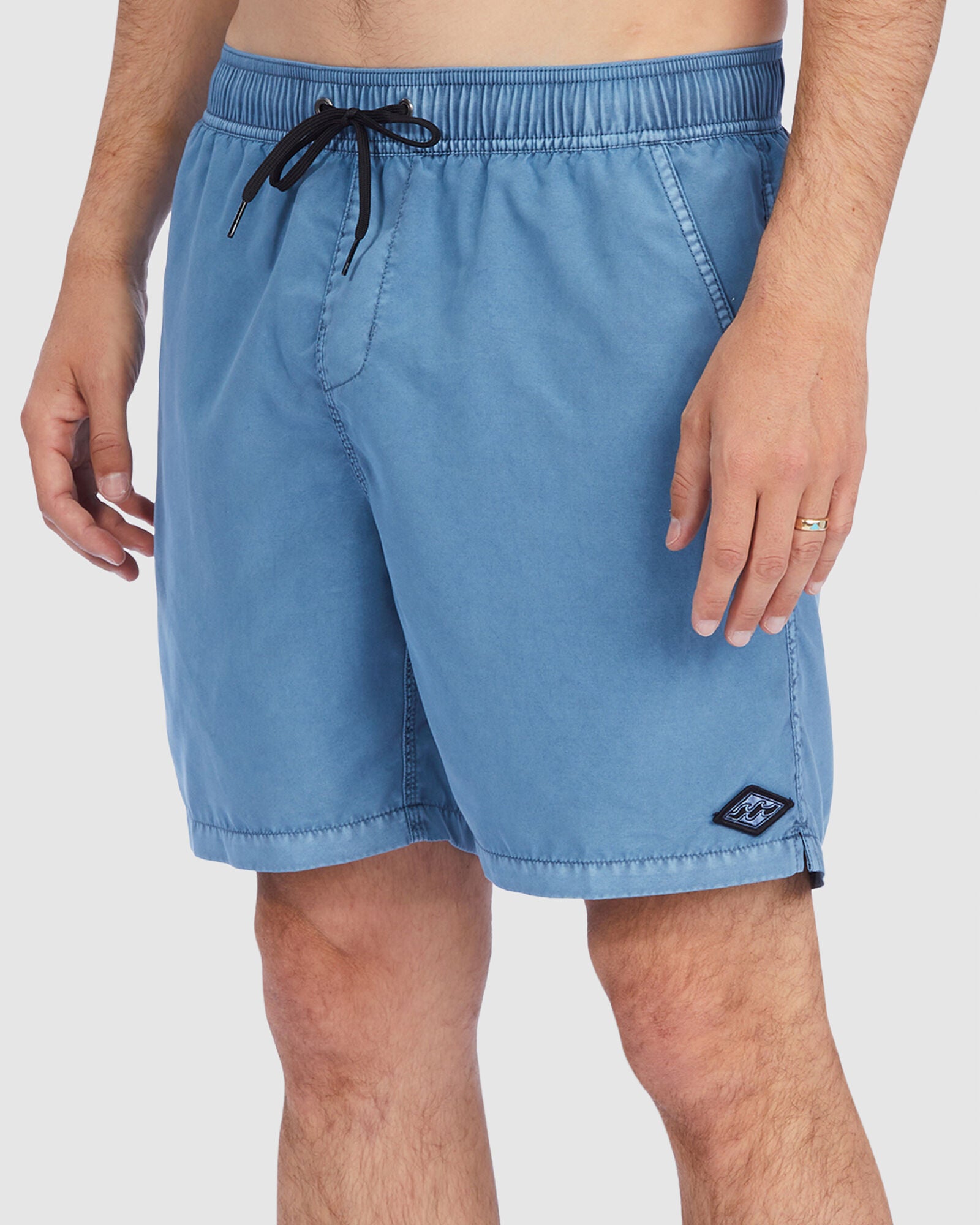 BILLABONG ALL DAY OVD LAYBACK BOARDSHORTS STEEL BLUE