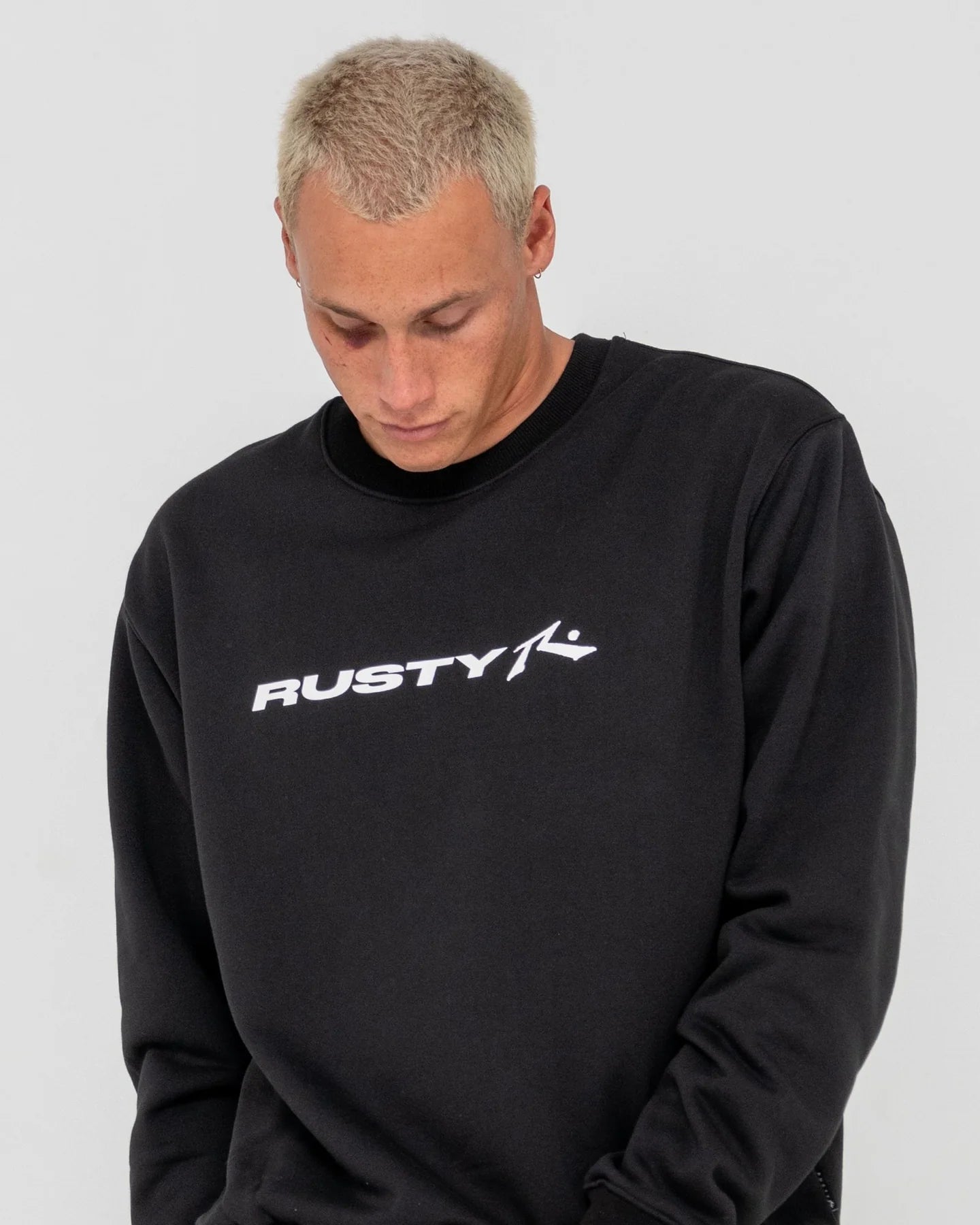 RUSTY VITAL 2.0 RUSTY CREW NECK FLEECE